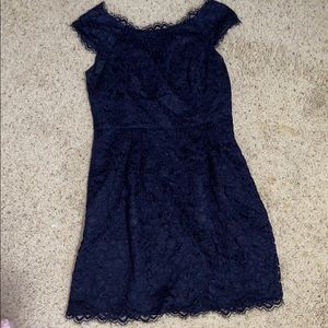 SHOSHANNA navy blue dress